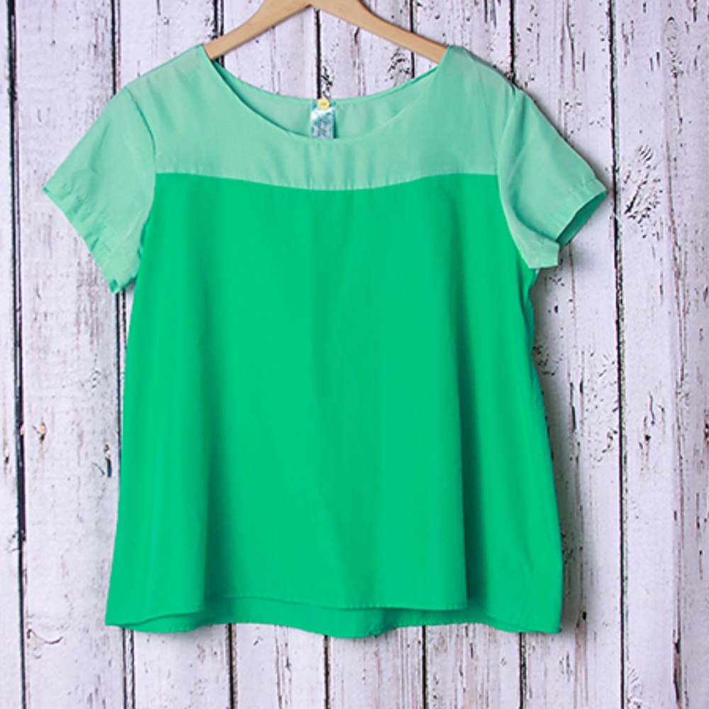 Bella Bird Blouse Size M
